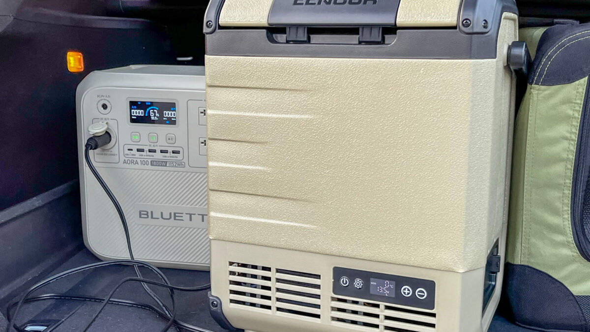 縦型ポータブル冷蔵庫：EENOUR D10レビュー