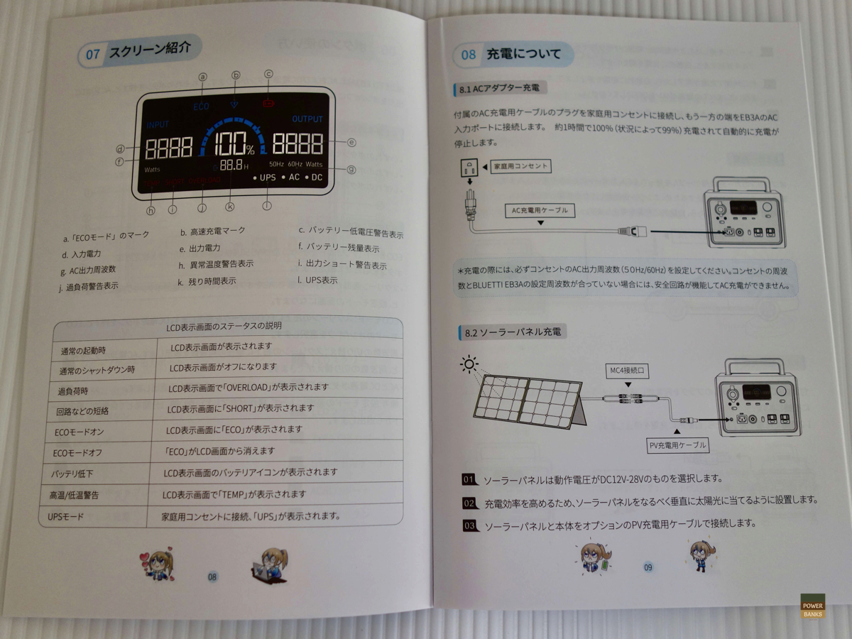BLUETTI EB3A実機レビュー