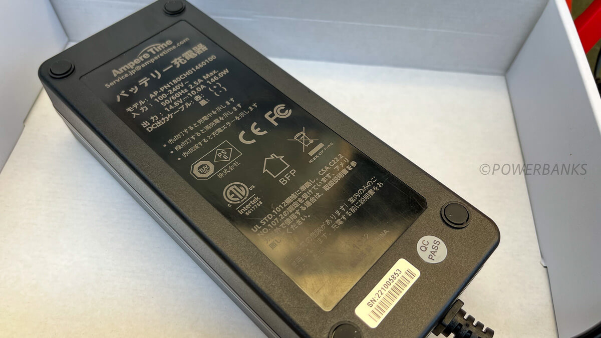 LiTime 14.6V 10A リン酸鉄リチウムバッテリー専用