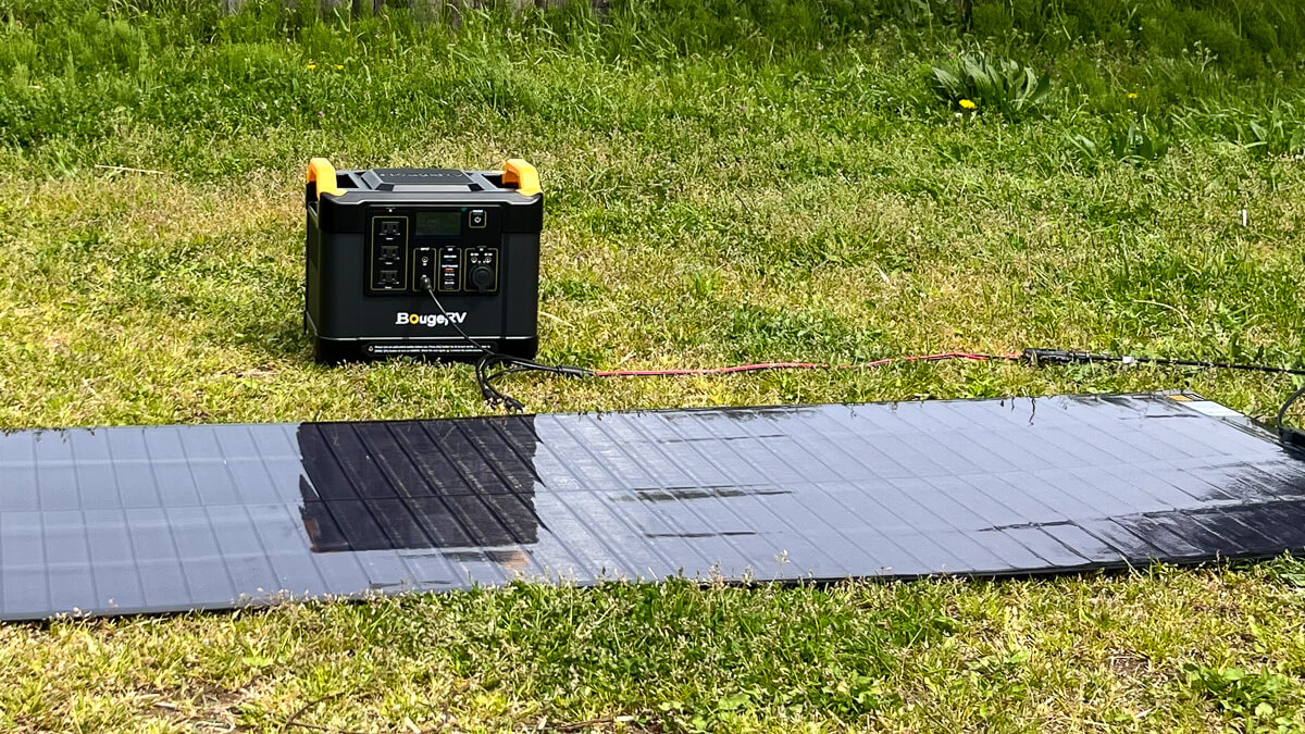 BougeRV Yuma CIGS系ソーラーパネル200Wの性能を実証