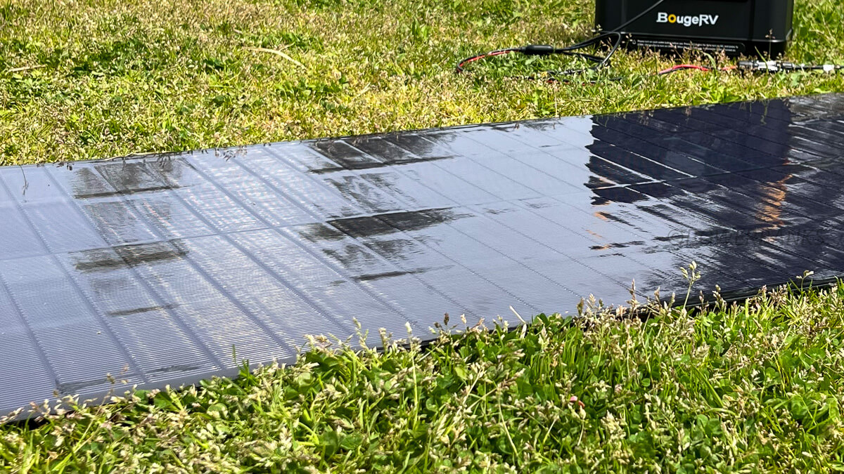 BougeRV フレキシブルソーラーパネル 製品スペックと特徴