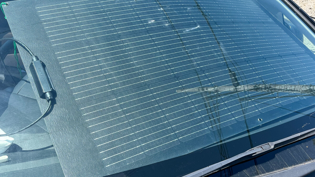 エコフロー リバー2を窓際でガラス越しに使う場合の発電量