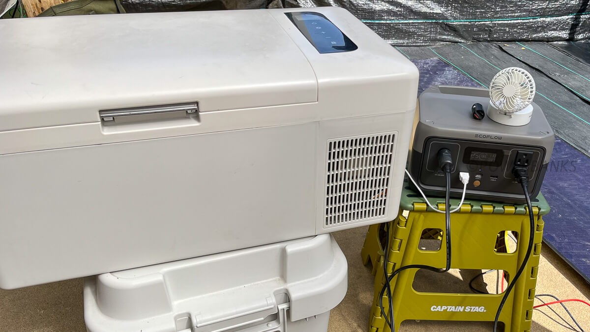 エコフロー リバー2 パススルー機能を活用した充電シチュエーション