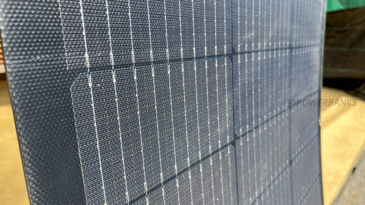 EcoFlow 100W据置型ソーラーパネル(柔性)