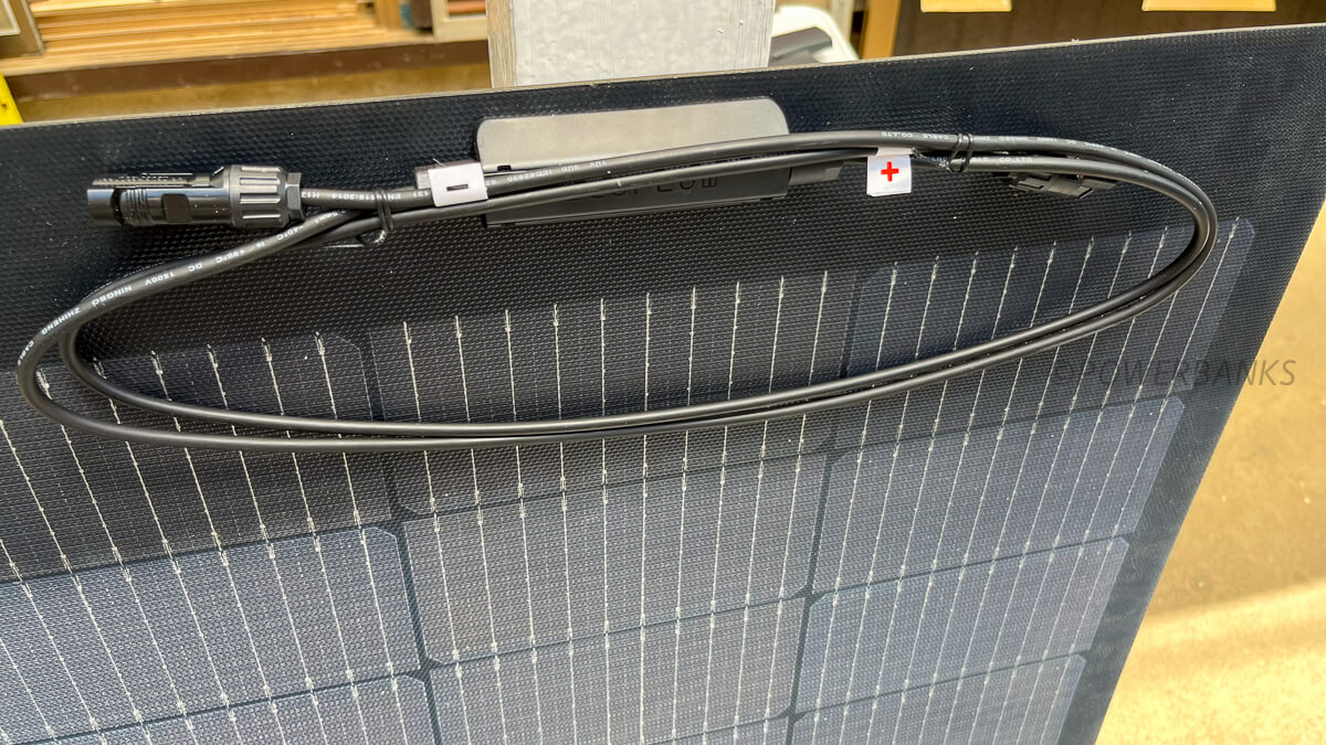 EcoFlow 100W据置型ソーラーパネル(柔性)