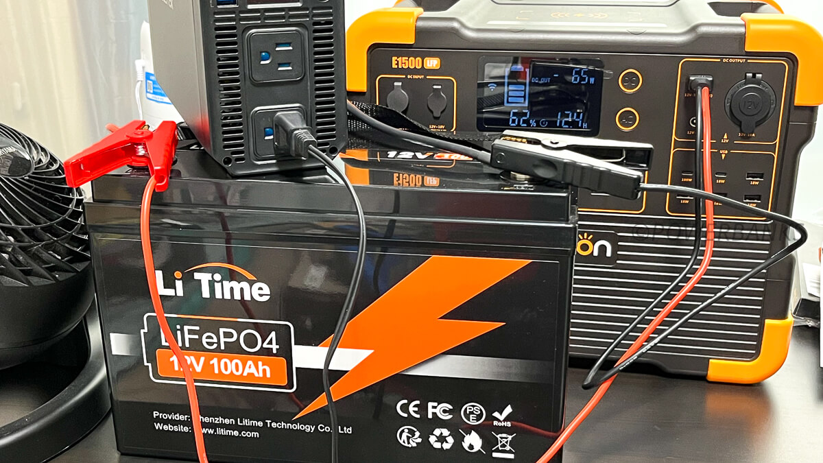 PECRON ポータブル電源 E1500LFP