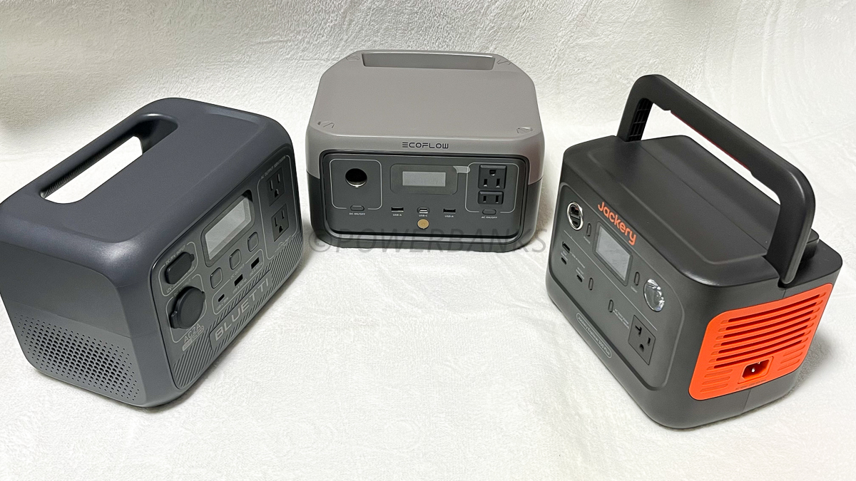 BLUETTI AC2A、エコフロー リバー2、Jackery 300Plusで電気毛布を使える時間を比較