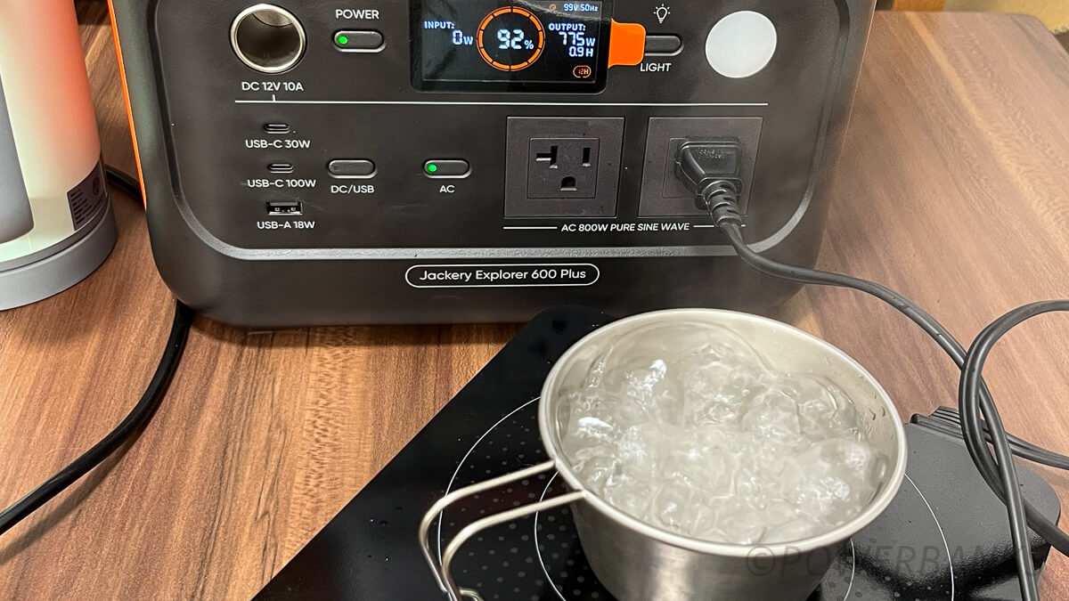 Jackery ポータブル電源 600 Plusでできること、使える家電