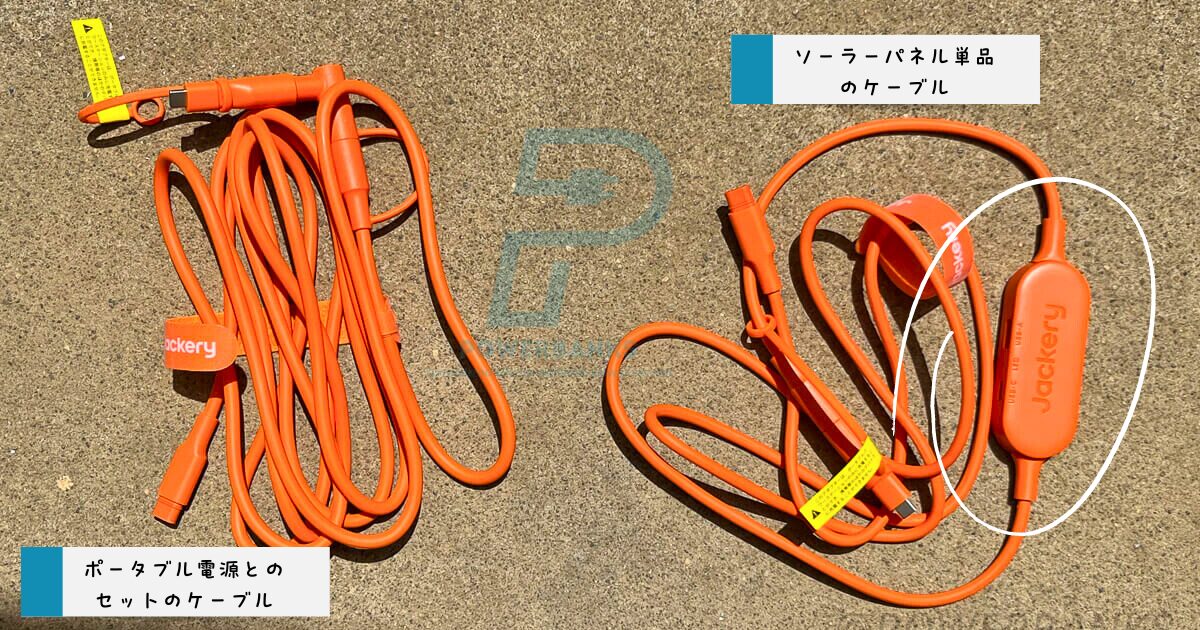 Jackery SolarSaga 40 Mini ソーラーパネルの違い