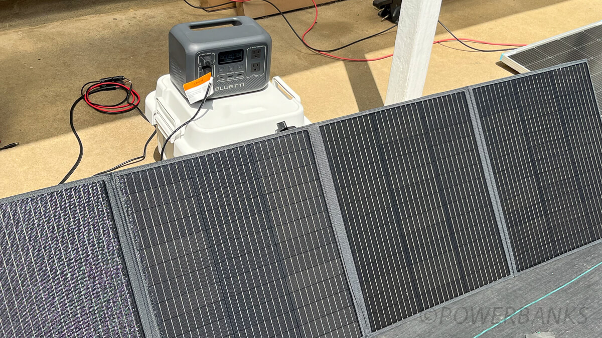 BLUETTI ソーラーパネル PV200実機レビュー
