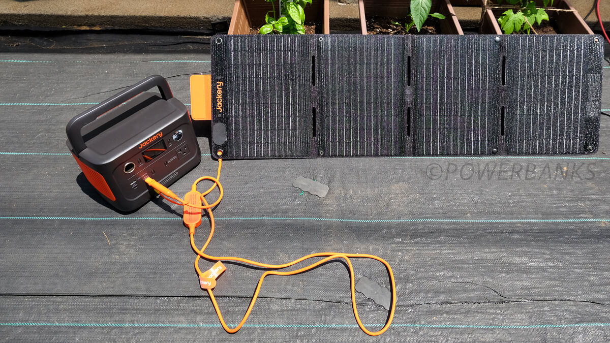 Jackery SolarSaga 40 Miniの発電性能