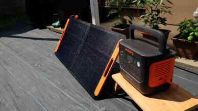 Jackery SolarSaga 100Wの実際の発電量