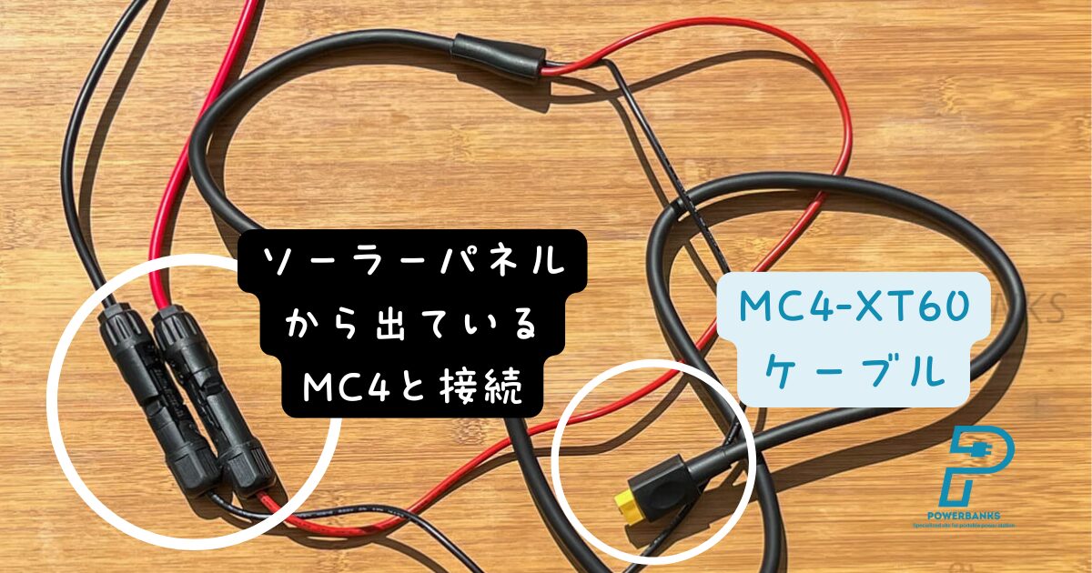EcoFlowポータブル電源との接続方法