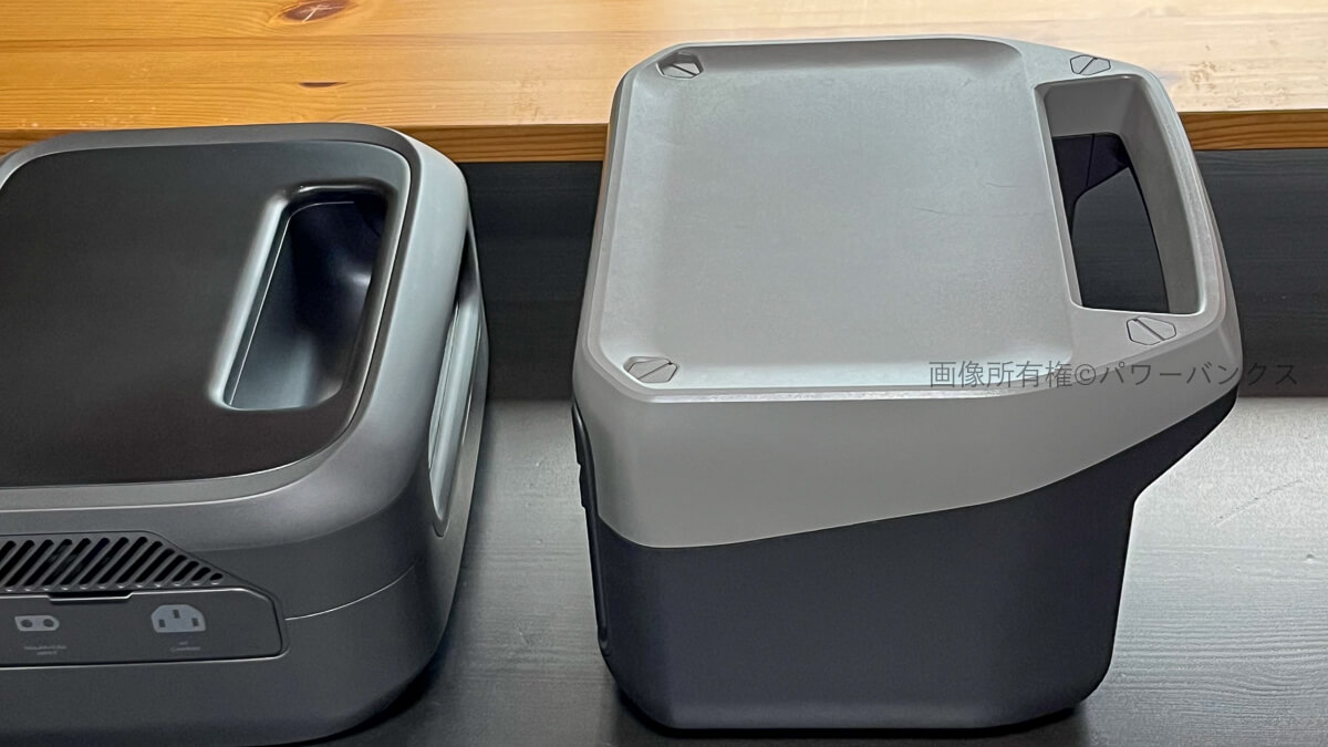 EcoFlow RIVER 3とRIVER 2の比較