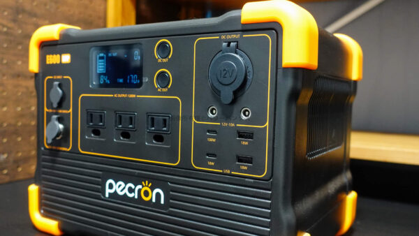 【実機レビュー】PECRON E600LFP使用レポート：機能や外観を解説