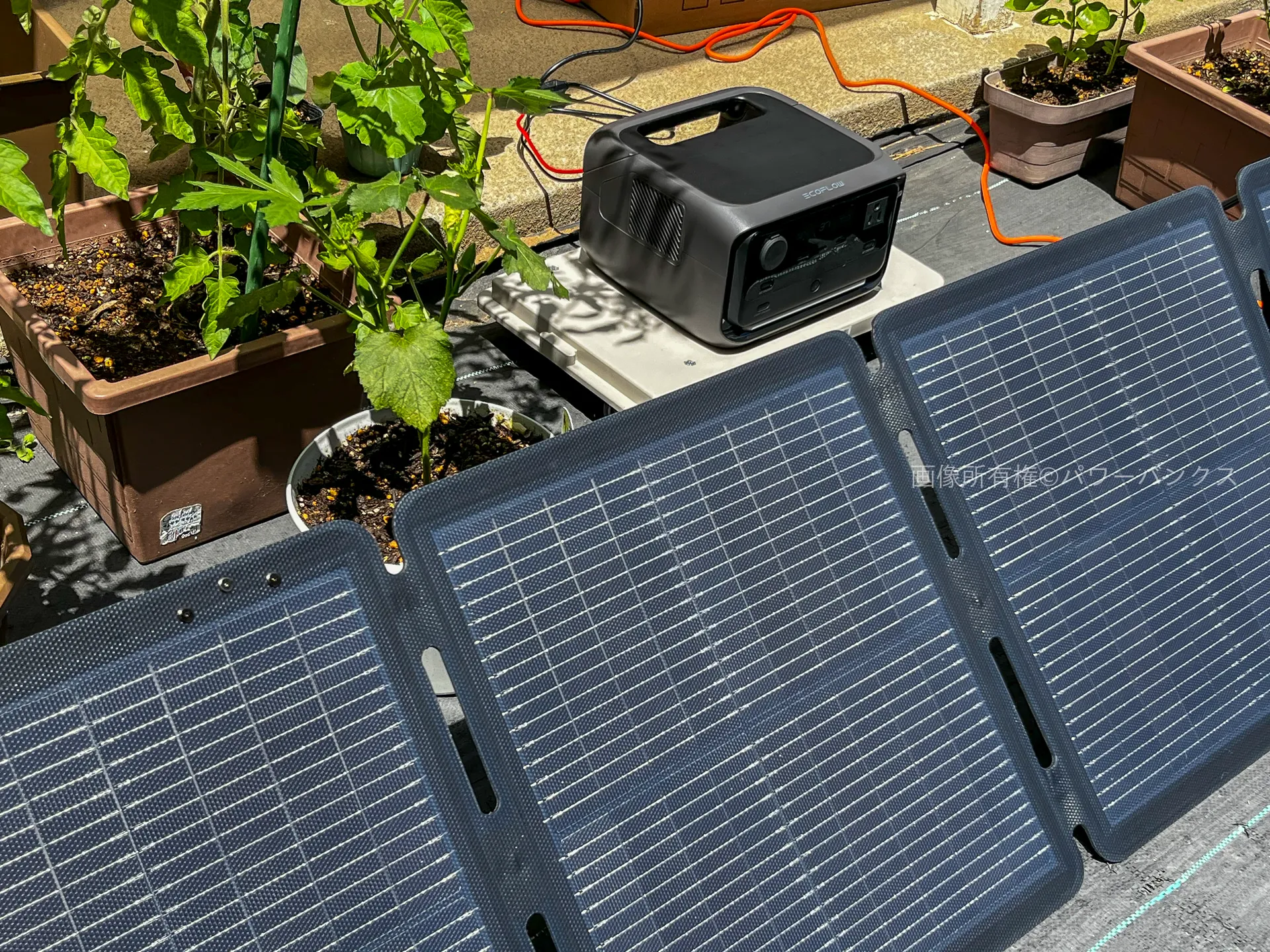 SolarSaga 100 AirとEcoFlow RIVER 3 Plus
