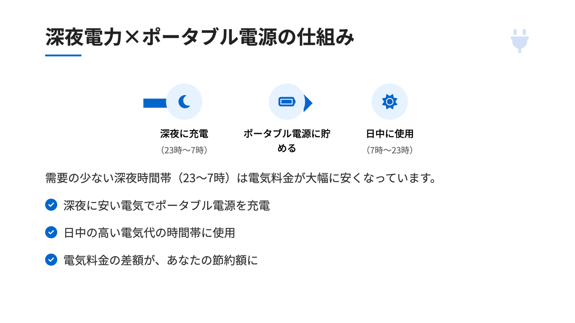 ポータブル電源×深夜電力の節約効果を計算してみた【計算シミュレーターあるよ】